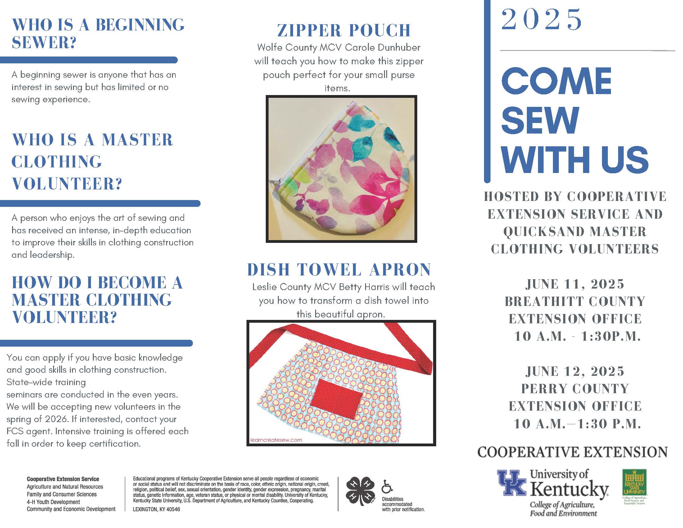 Come Sew With Us