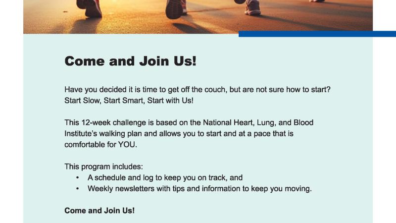 Walk Your way flyer 